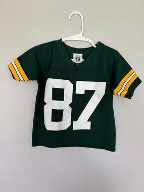 Logo 7 Green Bay Packers Robert Brooks 87 Jersey Size 24M Green